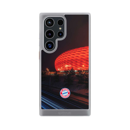 Samsung Galaxy S24 Ultra NIVOcore Allianz Arena bei Nacht FCB