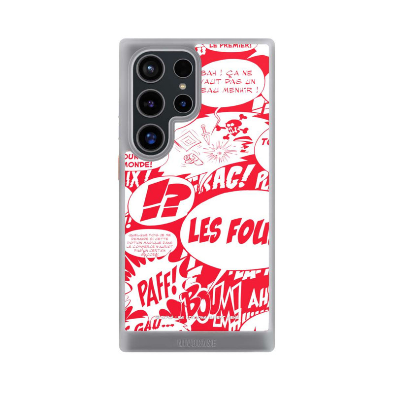 Galaxy S24 Ultra NIVOcore Sprechblasen Asterix Rot