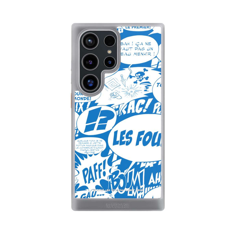 Galaxy S24 Ultra NIVOcore Sprechblasen Asterix Blau