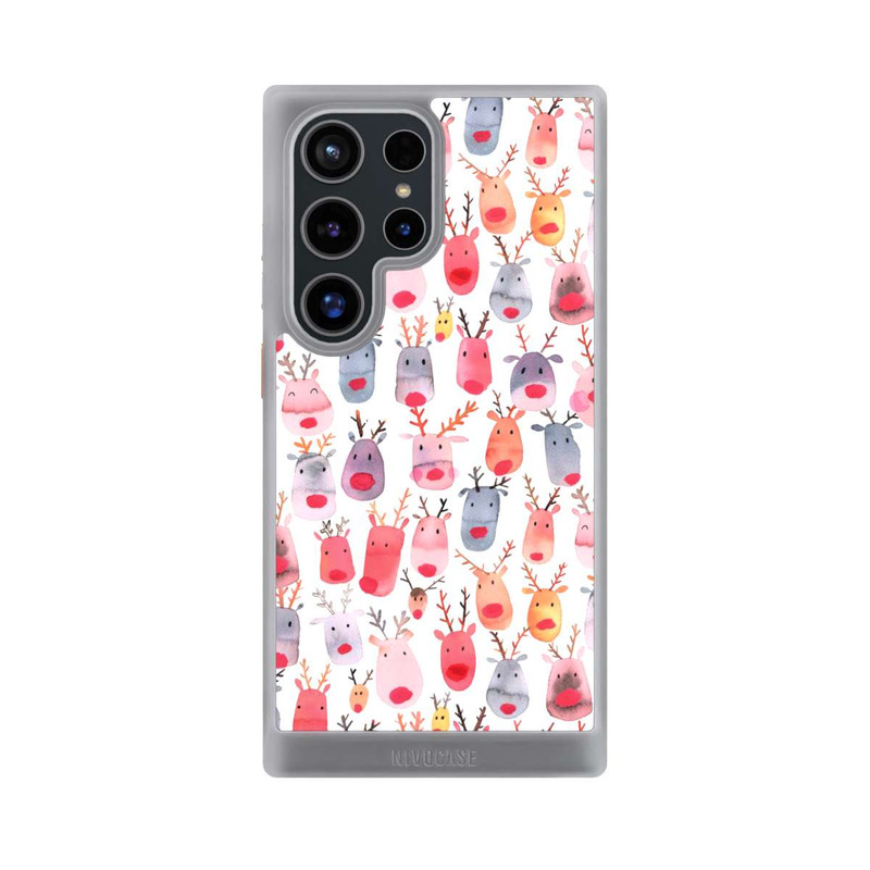 Galaxy S24 Ultra NIVOcore  Niedliches Rentieraquarell