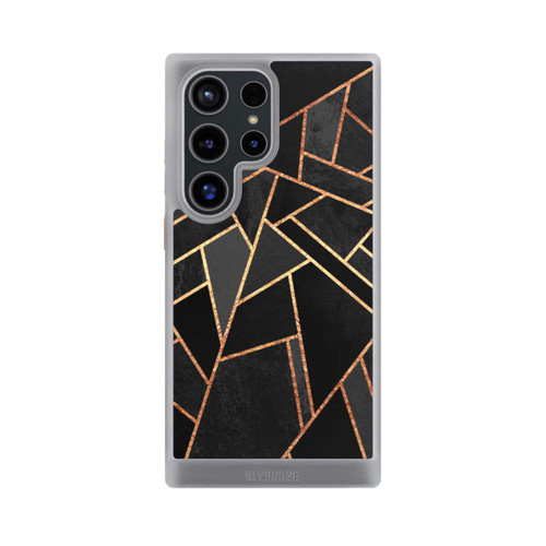 Samsung Galaxy S24 Ultra NIVOcore Schwarze Nacht Gold Druck
