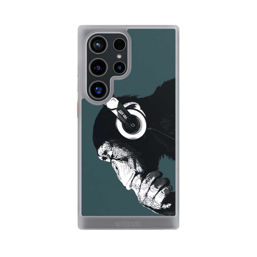 Samsung Galaxy S24 Ultra NIVOcore Denkender Affe Blau