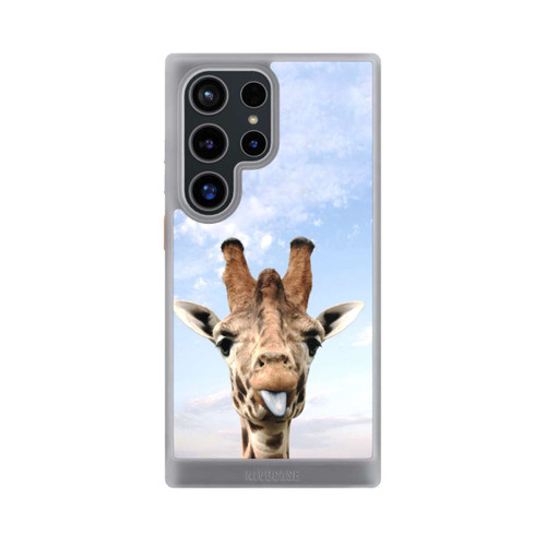 Samsung Galaxy S24 Ultra NIVOcore Giraffe auf der Straße