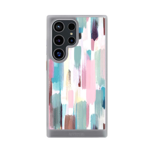 Samsung Galaxy S24 Ultra NIVOcore Abstrakte Pinselstriche in Pastelltönen