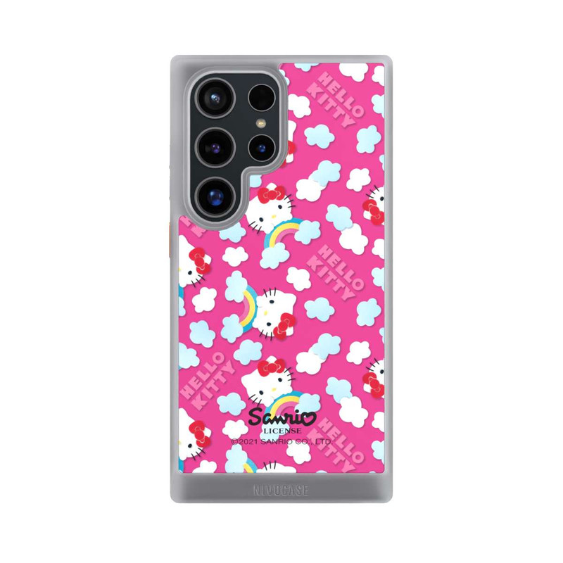 Galaxy S24 Ultra NIVOcore Hello Kitty Regenbogenmuster