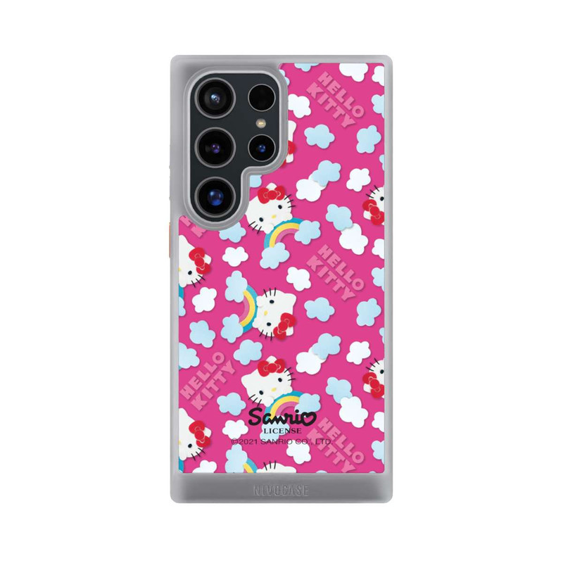 Galaxy S24 Ultra NIVOcore Hello Kitty Regenbogenmuster