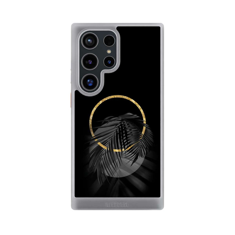 Galaxy S24 Ultra NIVOcore Feuille tropicale noire
