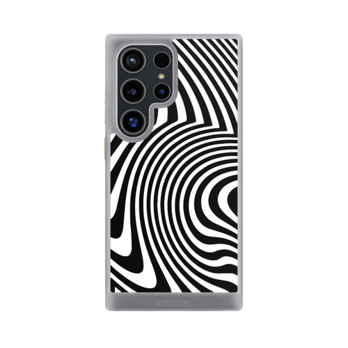Samsung Galaxy S24 Ultra NIVOcore schwarz-weiße Wellen