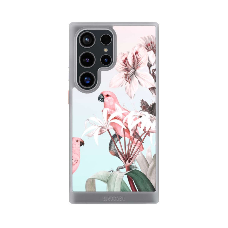 Galaxy S24 Ultra NIVOcore Pastel Parrots Paradise