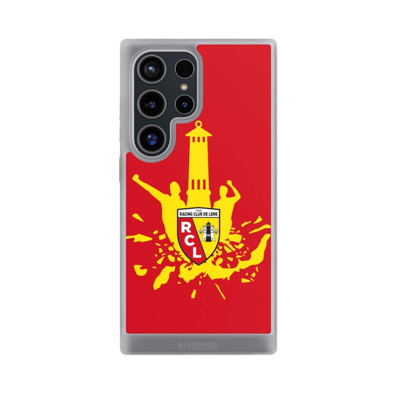 Galaxy S24 Ultra NIVOcore RCL Tower Yellow on Red