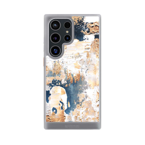 Samsung Galaxy S24 Ultra NIVOcore Abstraktion Blau und Gold