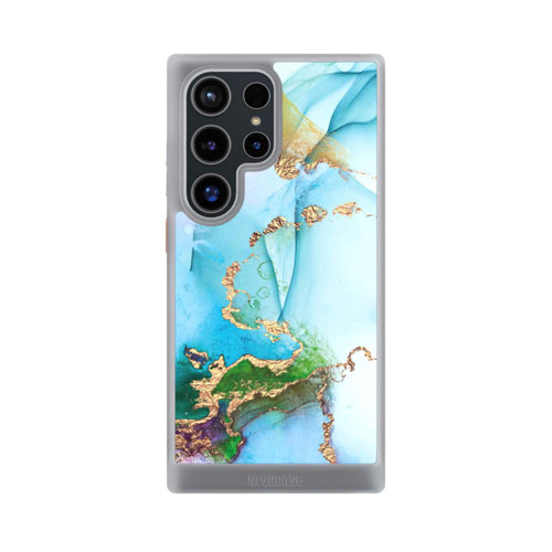 Samsung Galaxy S24 Ultra NIVOcore Bunter Marmor-Glitzer-Look
