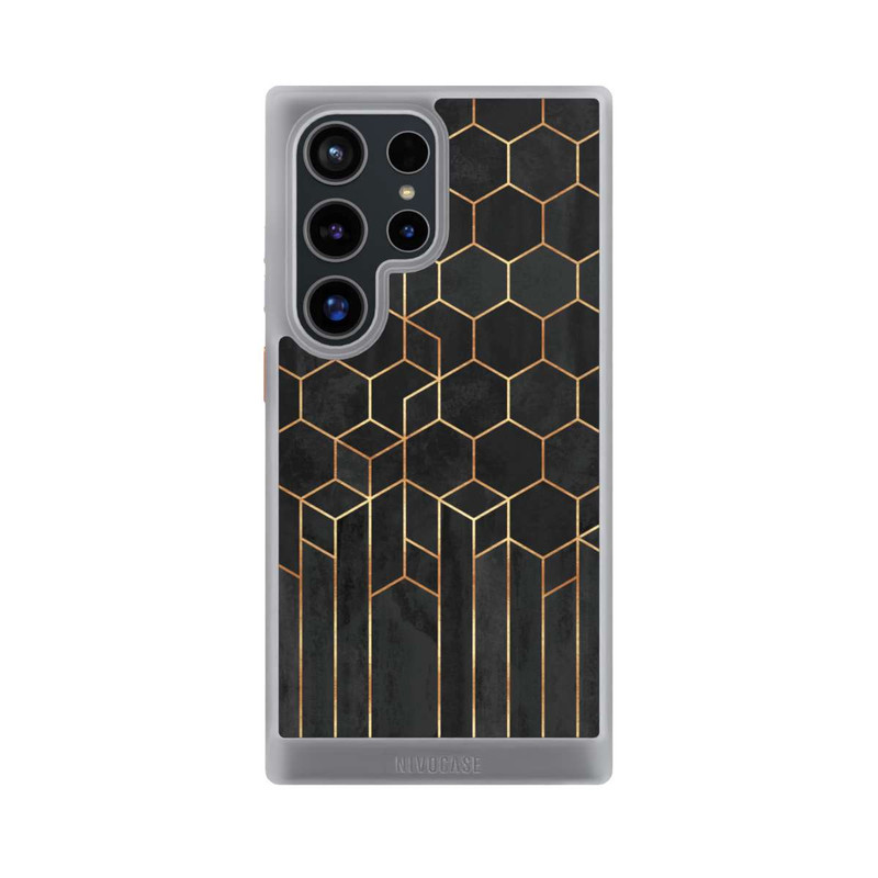 Galaxy S24 Ultra NIVOcore Schwarze Sechsecke