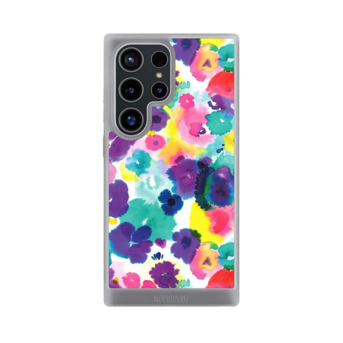 Samsung Galaxy S24 Ultra NIVOcore Aquarellblumen abstrakt