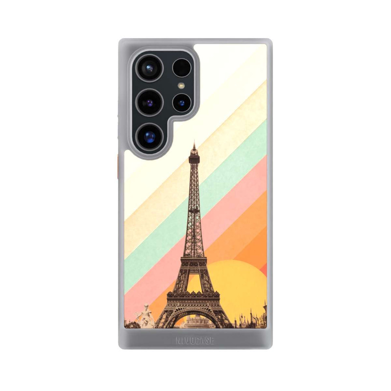 Galaxy S24 Ultra NIVOcore Eiffel Tower Rainbow