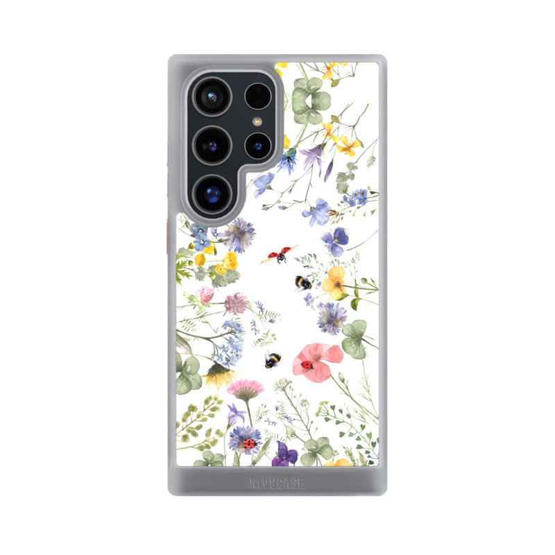 Galaxy S24 Ultra NIVOcore Fleurs Printanières et Abeilles