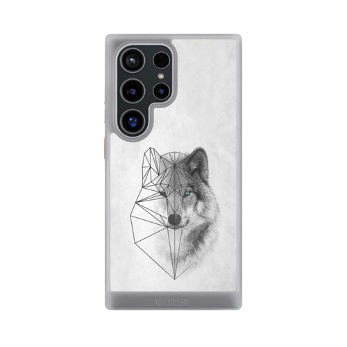 Samsung Galaxy S24 Ultra NIVOcore Polygonaler Wolf