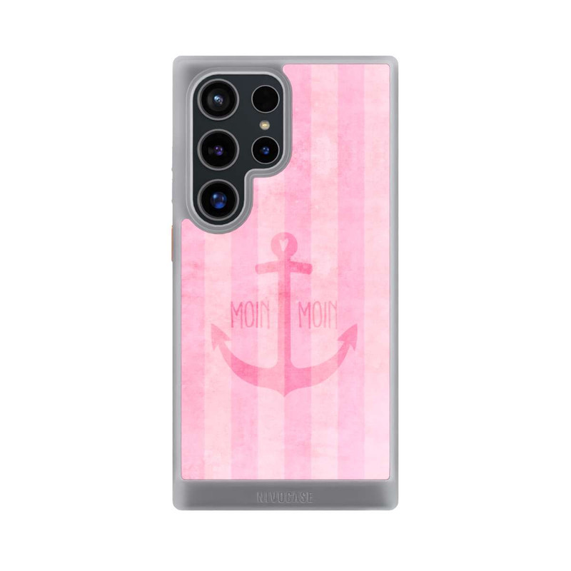 Galaxy S24 Ultra NIVOcore Moin Moin Stripes Pink