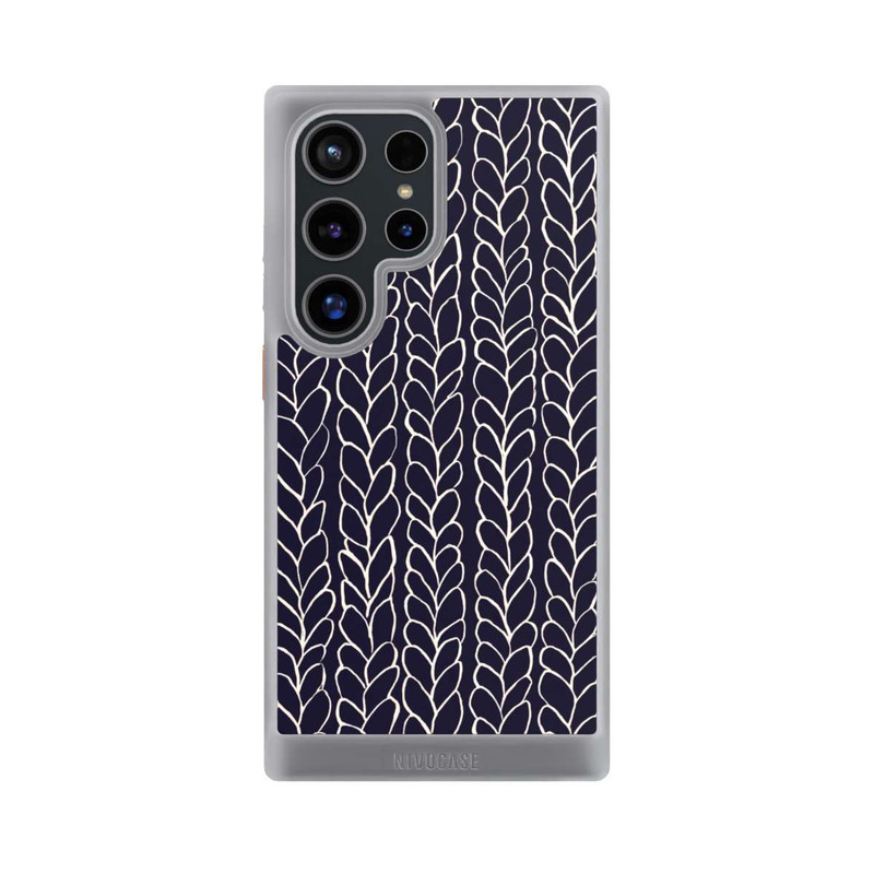 Galaxy S24 Ultra NIVOcore Tresses En Laine Dessins Marine