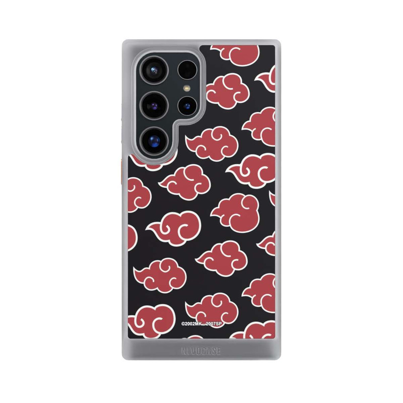 Galaxy S24 Ultra NIVOcore Akatsuki Pattern Black Big