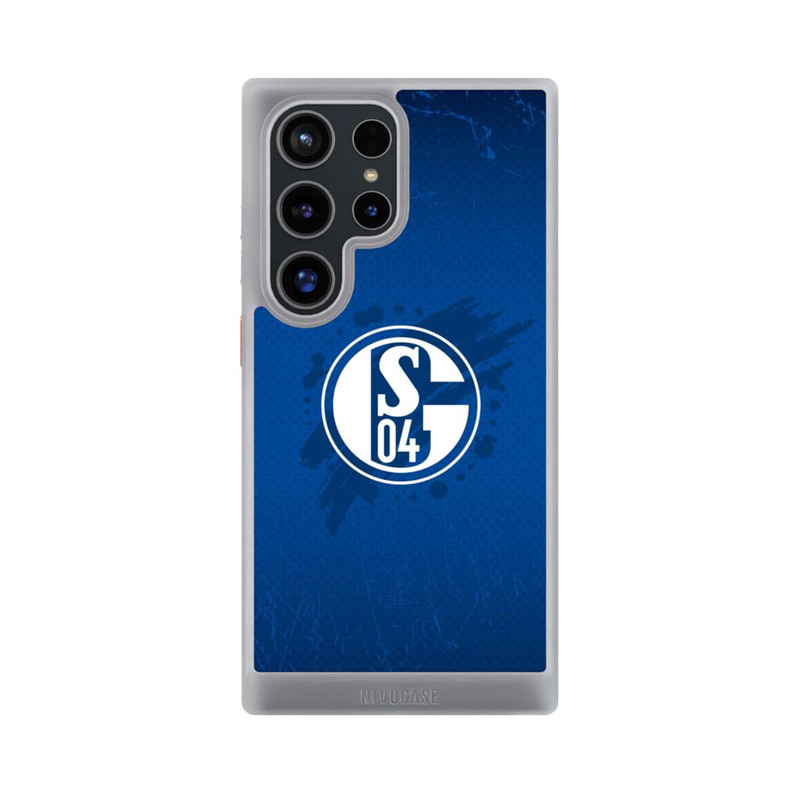 Galaxy S24 Ultra NIVOcore Schalke 04 Farbe Fleck Blau
