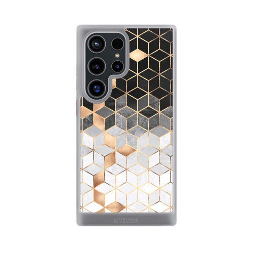 Samsung Galaxy S24 Ultra NIVOcore Würfel dunkel und gold