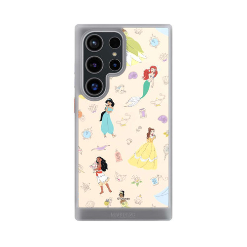 Samsung Galaxy S24 Ultra NIVOcore Princess Pattern Beige Disney Princess