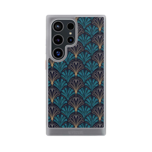 Samsung Galaxy S24 Ultra NIVOcore Art Deco Aquamarin Gold