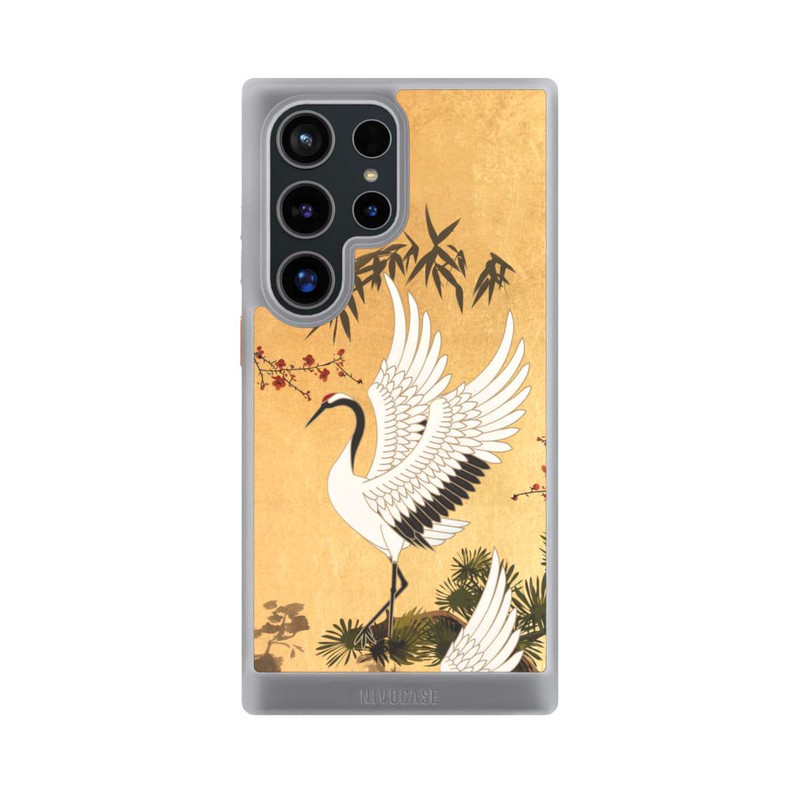 Galaxy S24 Ultra NIVOcore Cranes Gold Japan 2
