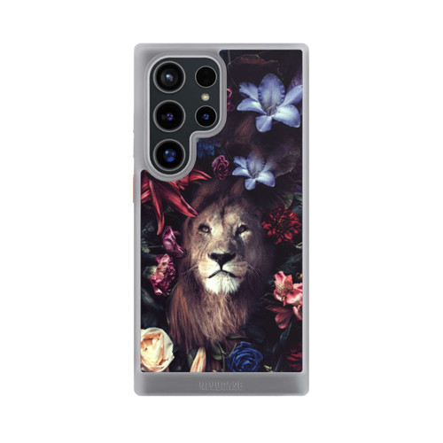 Samsung Galaxy S24 Ultra NIVOcore Löwe Blumenrahmen
