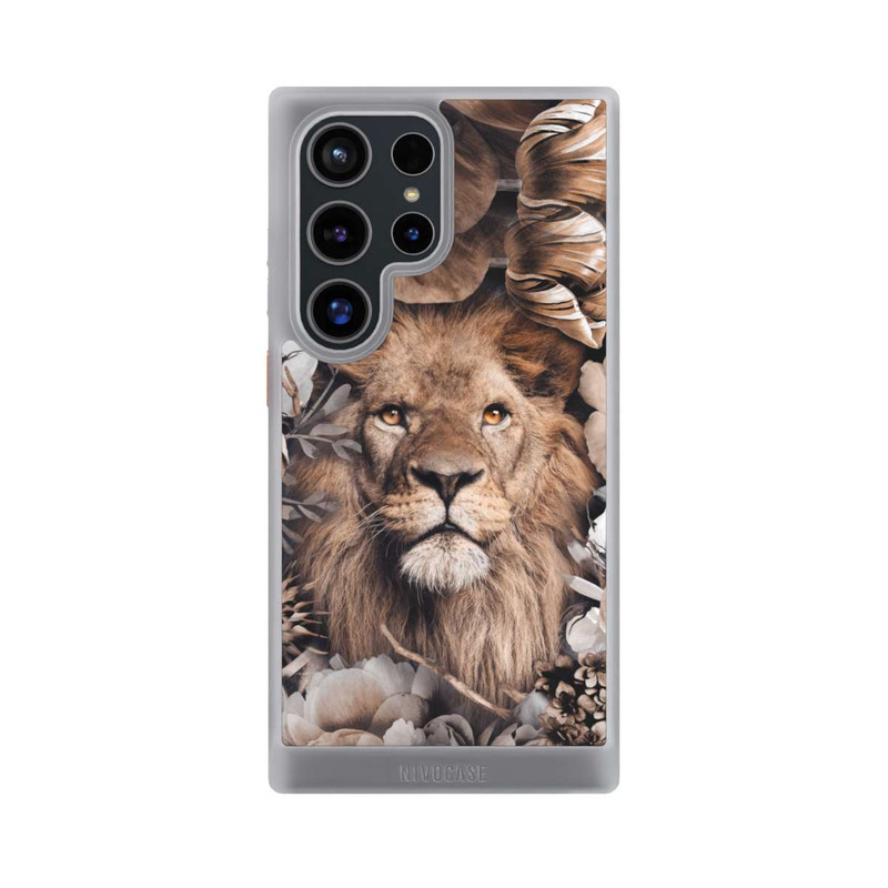 Galaxy S24 Ultra NIVOcore Lion & Fleurs Beiges