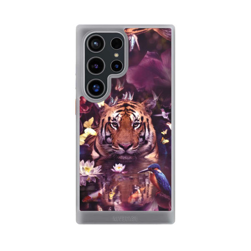 Samsung Galaxy S24 Ultra NIVOcore Tiger Blumenrahmen