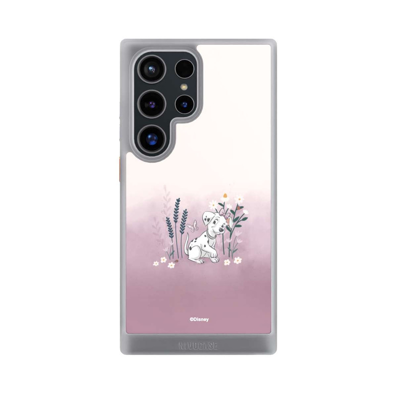 Galaxy S24 Ultra NIVOcore Les 101 Dalmatiens avec des fleurs