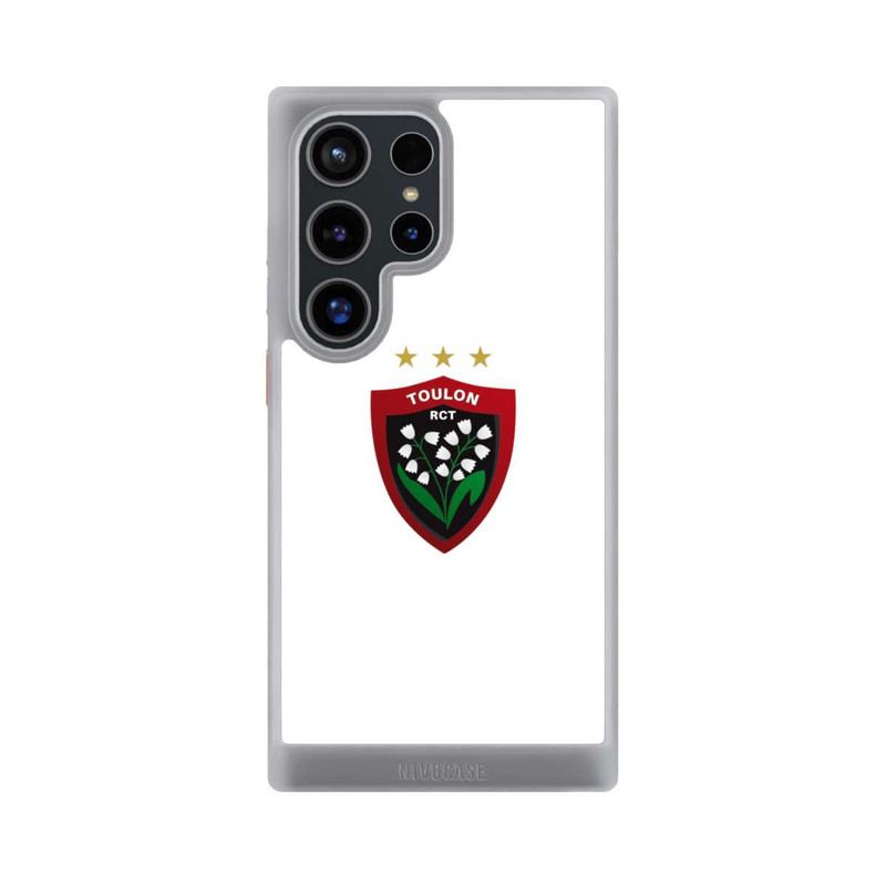 Galaxy S24 Ultra NIVOcore RC Toulonnais Logo Weiß