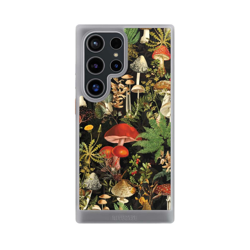 Galaxy S24 Ultra NIVOcore Verschiedene Pilze Im Wald