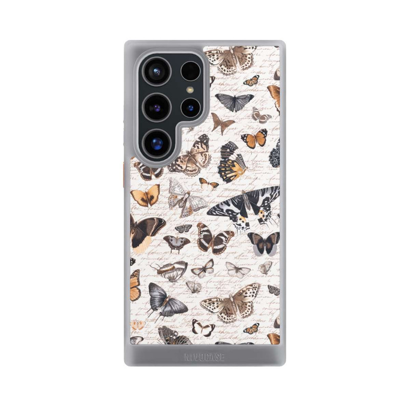 Galaxy S24 Ultra NIVOcore Schmetterling Muster Boho