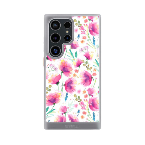 Samsung Galaxy S24 Ultra NIVOcore Abstrakte Mohnblumen aquarell