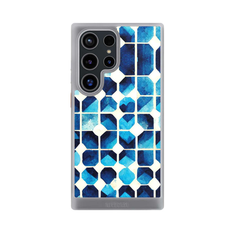 Galaxy S24 Ultra NIVOcore Blue Pattern