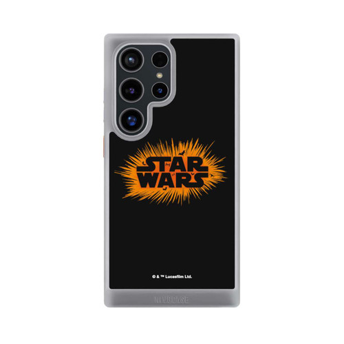 Samsung Galaxy S24 Ultra NIVOcore Star Wars Logo Orange Halloween Explosion