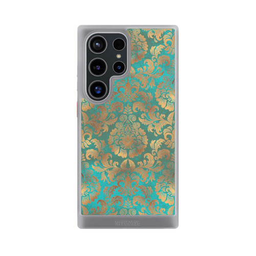Samsung Galaxy S24 Ultra NIVOcore Damasttapete Türkis