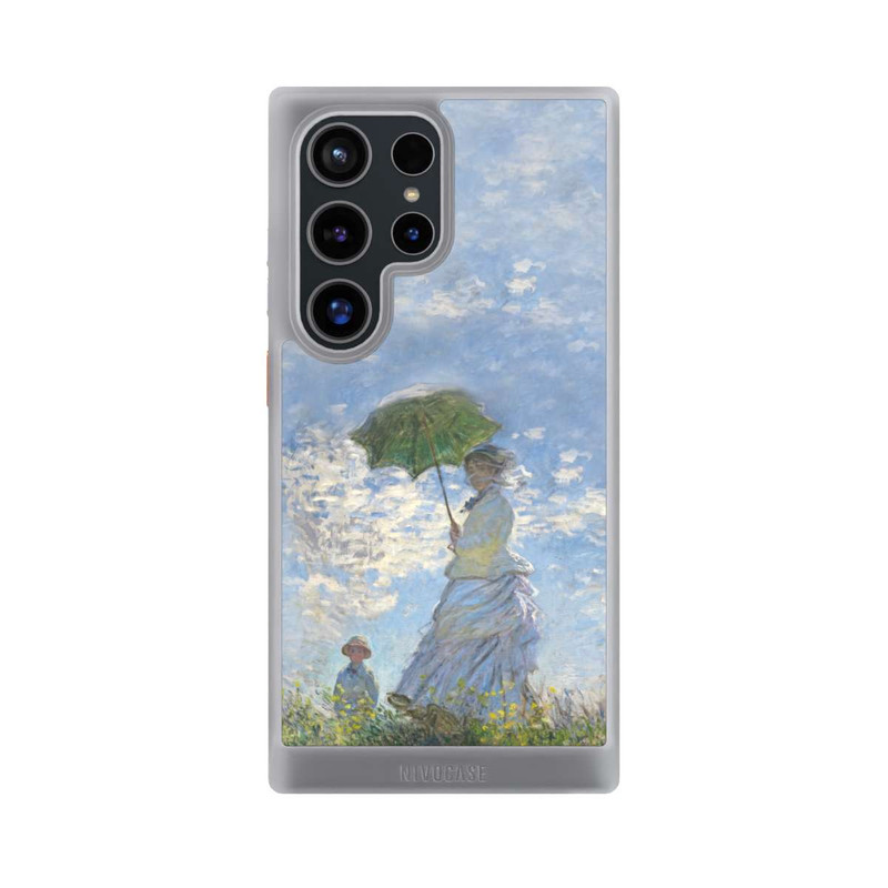 Galaxy S24 Ultra NIVOcore Frau mit Sonnenschirm - Monet
