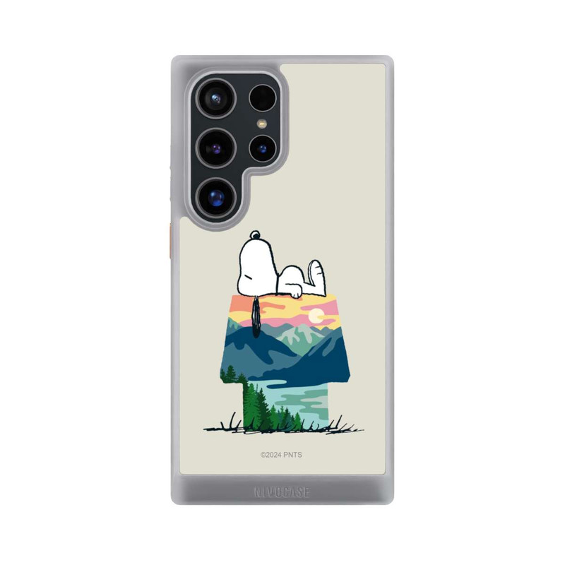 Galaxy S24 Ultra NIVOcore Snoopy Camping Hütte