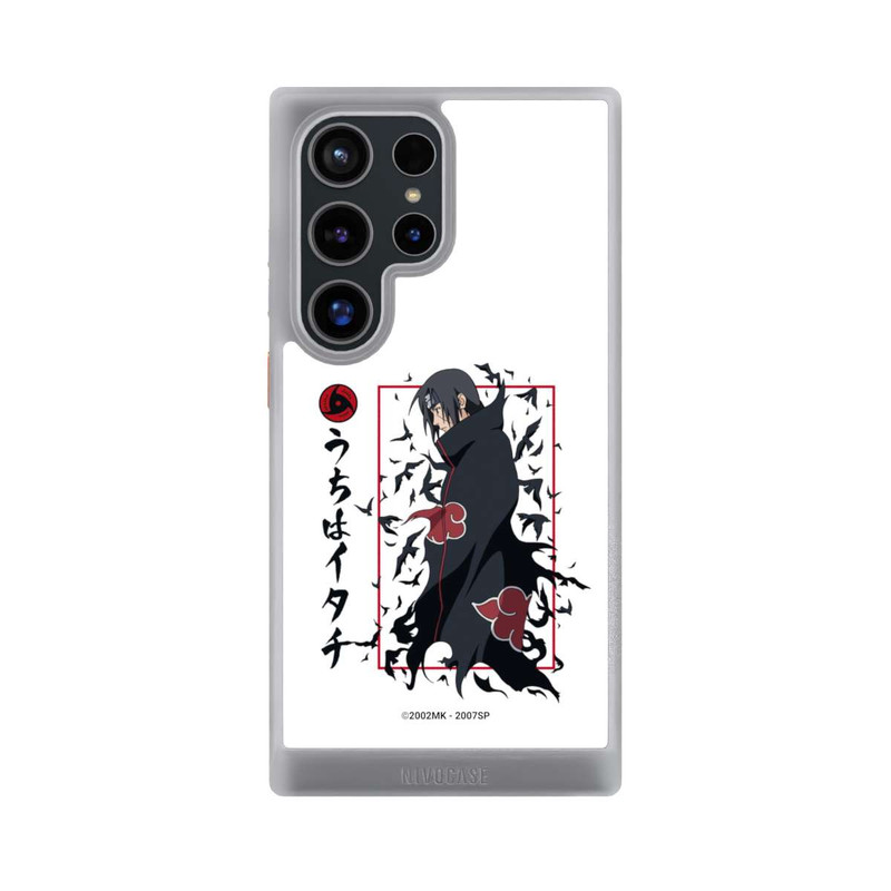 Galaxy S24 Ultra NIVOcore Itachi Krähen Weiß