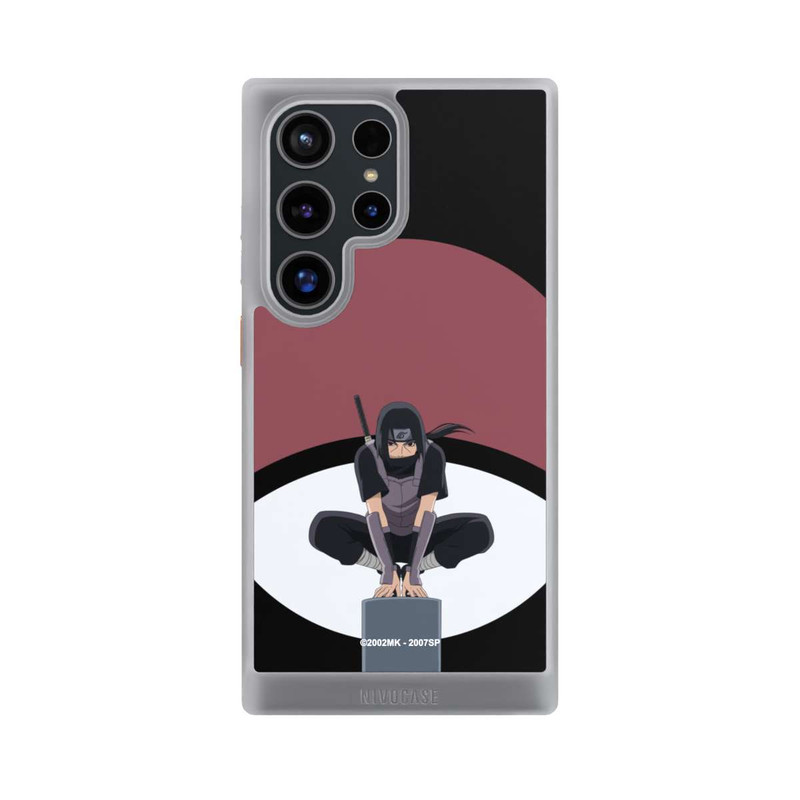 Galaxy S24 Ultra NIVOcore Symbole Itachi Uchiha noir