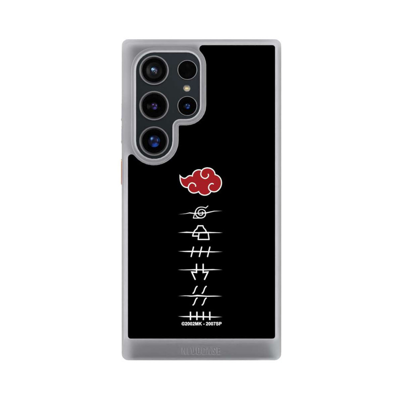 Galaxy S24 Ultra NIVOcore Symboles des membres de l'Akatsuki noirs