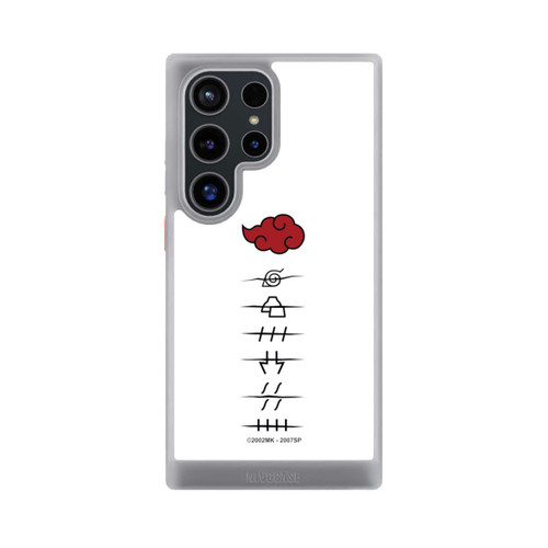Samsung Galaxy S24 Ultra NIVOcore Akatsuki Mitgliedersymbole Weiß