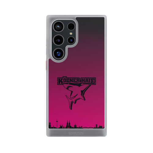 Samsung Galaxy S24 Ultra NIVOcore Kölner Haie Skyline Pink