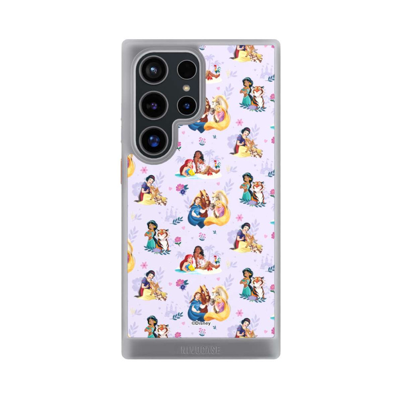 Galaxy S24 Ultra NIVOcore Princess Floral Pattern Purple