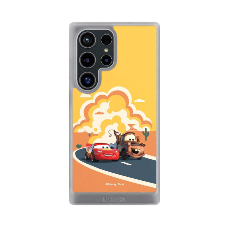 Galaxy S24 Ultra NIVOcore Disney Cars Lightning McQueen Und Hook on the Road