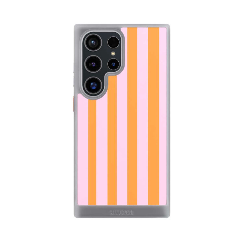 Galaxy S24 Ultra NIVOcore Orange And Pink Stripes